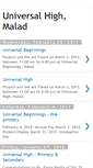 Mobile Screenshot of maladblog.universalhigh.edu.in